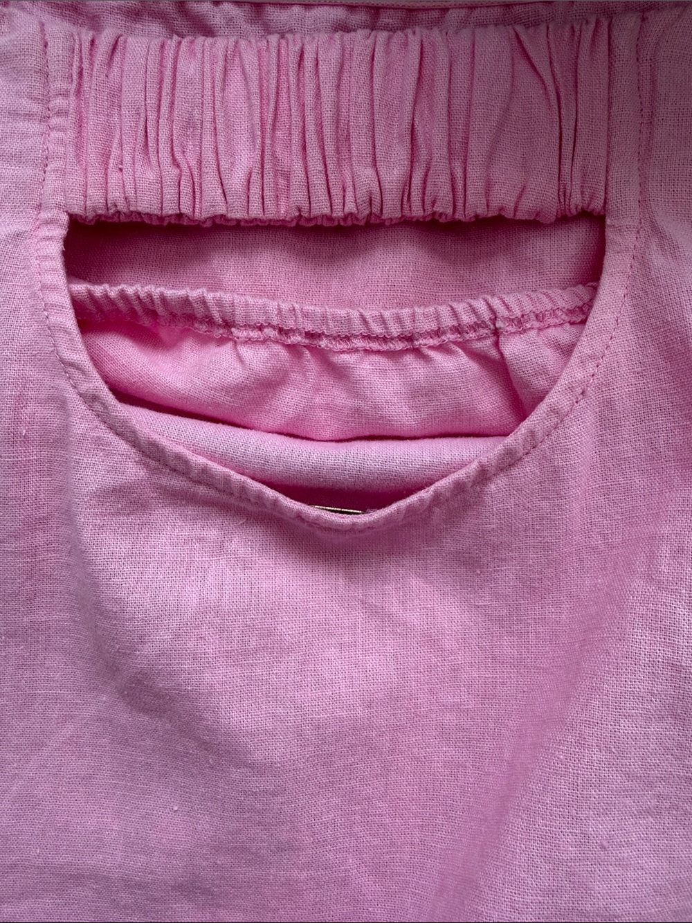 Free People Cotton-Linen Mini Dress - Picture 5 of 7